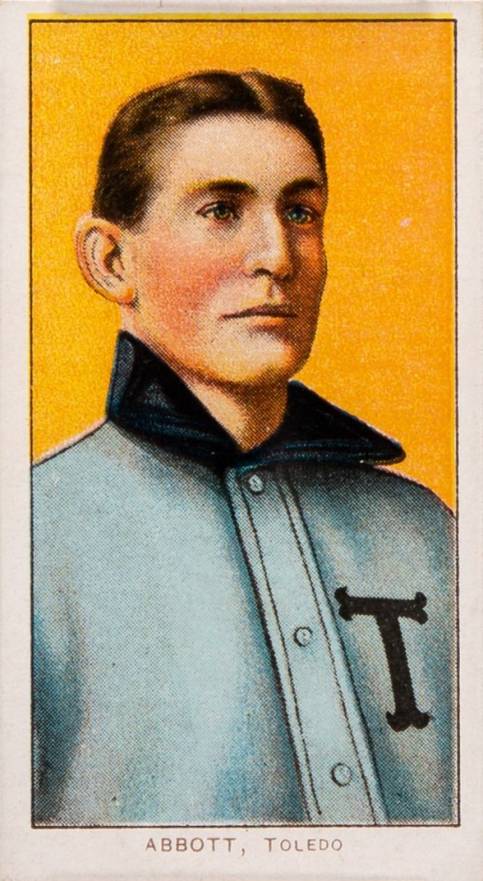 1909 White Borders Piedmont 350  Abbott, Toledo #3 Baseball Card