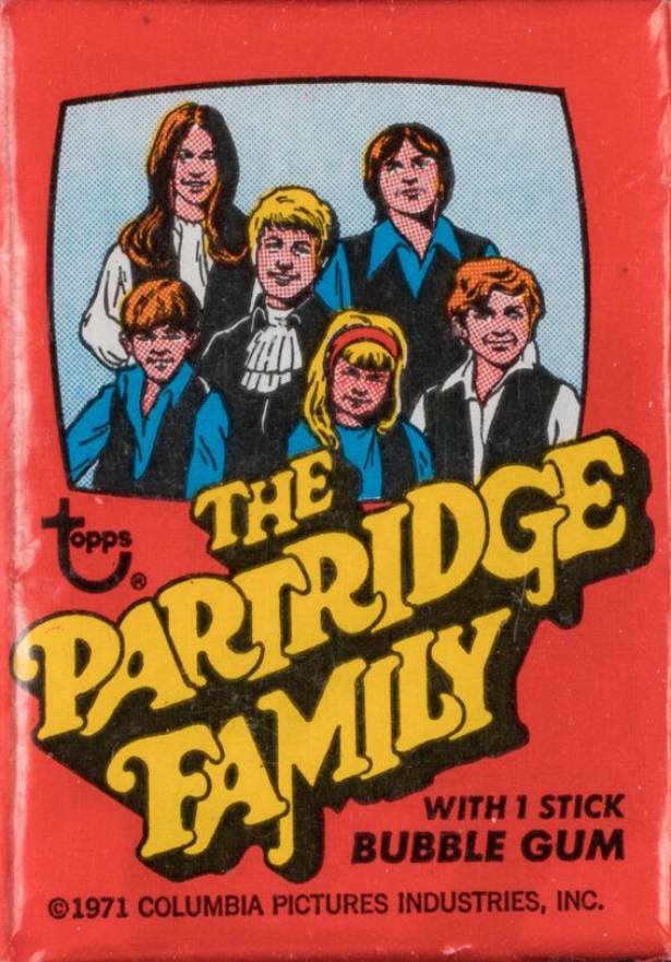 1971 Partridge Family Wax Pack #WP Non-Sports Card