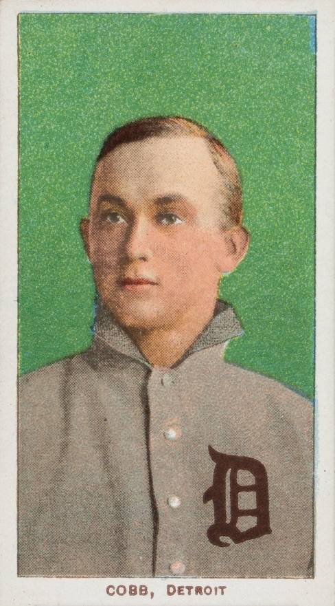 1909 White Borders Piedmont 350  Cobb, Detroit #95 Baseball Card