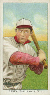 1911 Obak Red Back Casey, Portland, N.W.L. # Baseball Card