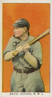 1911 Obak Red Back Davis, Victoria, N.W.L. # Baseball Card