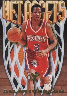 1996 Skybox E-X2000 Net Assets Allen Iverson #7 Basketball Card