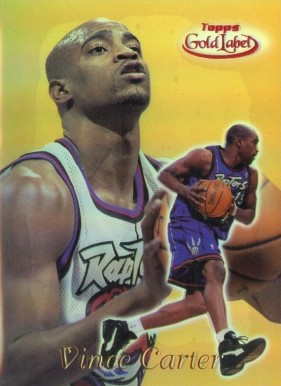 1999 Topps Gold Label Class 3 Vince Carter #33 Basketball Card