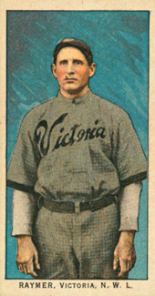1911 Obak Red Back Raymer, Victoria, N.W.L. # Baseball Card