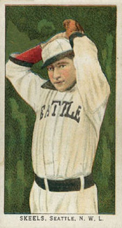 1911 Obak Red Back Skeels, Seattle, N.W.L. # Baseball Card