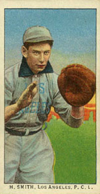 1911 Obak Red Back H. Smith, Los Angeles, P.C.L. # Baseball Card