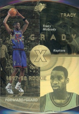 1997 SPx Tracy McGrady #42 Basketball Card