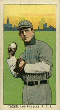 1911 Obak Red Back Tozar, Los Angeles, P.C.L. # Baseball Card