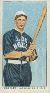 1911 Obak Red Back Wheeler, Los Angeles, P.C.L. # Baseball Card