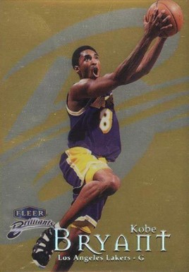 1998 Fleer Brilliants Kobe Bryant #70G Basketball Card
