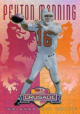 1998 Leaf R & S Crusade Peyton Manning #66 Football Card