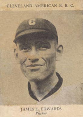 1924 Diaz Cigarettes James C. Edwards #104 Baseball Card