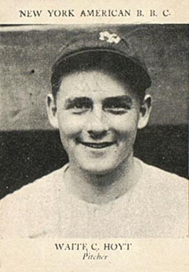 1924 Diaz Cigarettes Waite C. Hoyt #2 Baseball Card