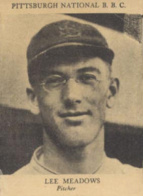 1924 Diaz Cigarettes Lee Meadows #71 Baseball Card
