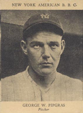 1924 Diaz Cigarettes George Pipgras #84 Baseball Card
