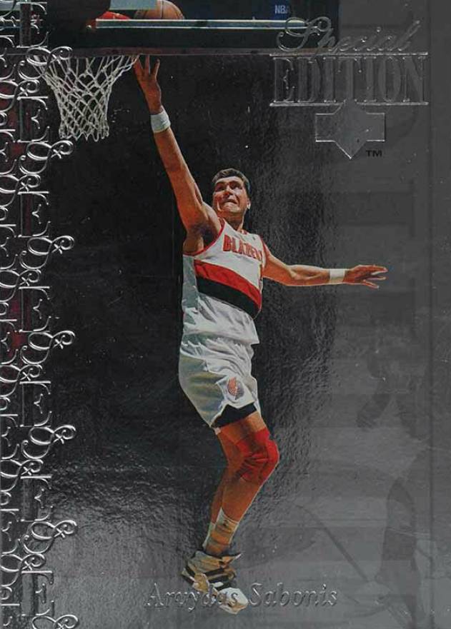 1995 Upper Deck Special Edition Arvydas Sabonis #SE156 Basketball Card