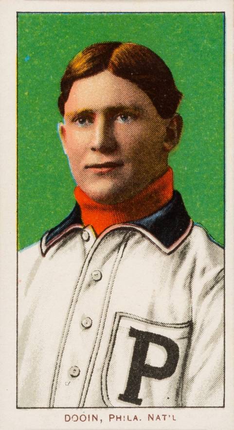 1909 White Borders Piedmont 350  Dooin, Phila. Nat'L #137 Baseball Card