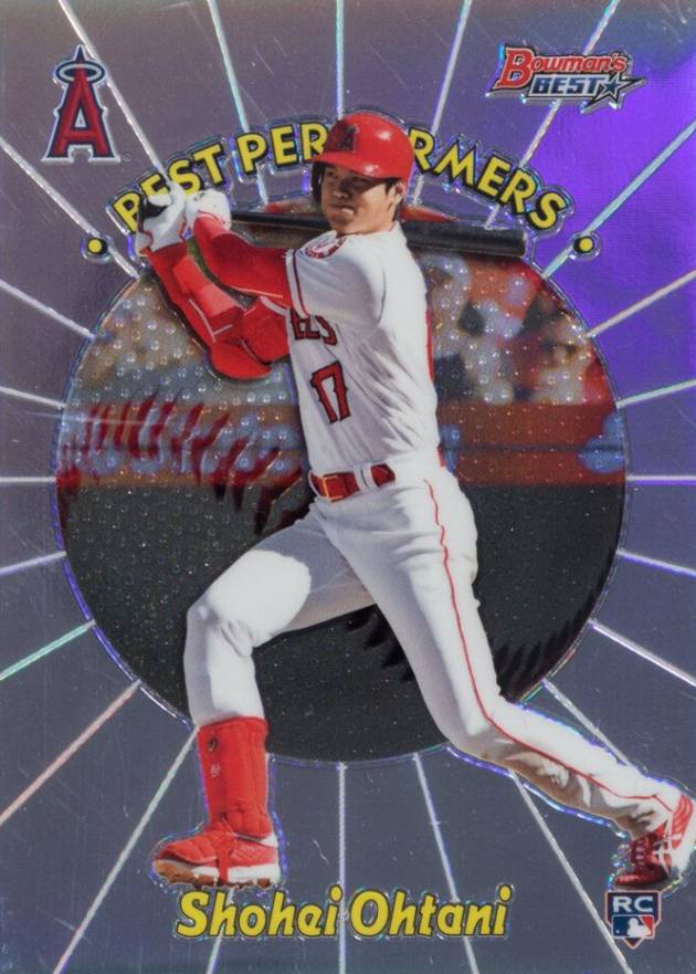 2018 Bowman's Best 1998 Best Performers Shohei Ohtani #SO Baseball Card