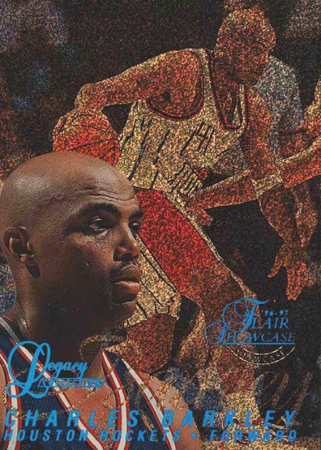 1996 Flair Showcase Legacy Collection Charles Barkley #4 Basketball Card