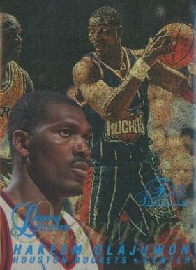 1996 Flair Showcase Legacy Collection Hakeem Olajuwon #14 Basketball Card