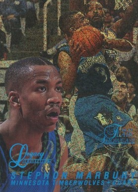 1996 Flair Showcase Legacy Collection Stephon Marbury #11 Basketball Card