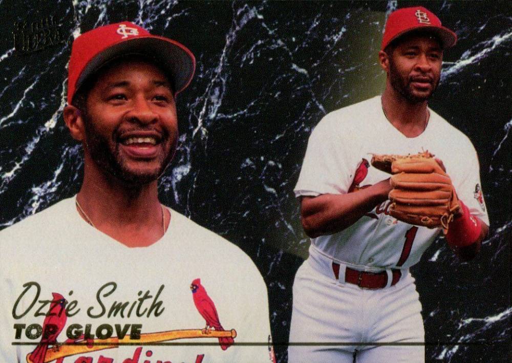 1993 Ultra Award Winners Ozzie Smith #6 Baseball Card