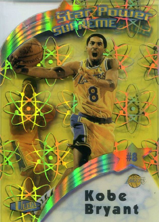 1997 Ultra Star Power Kobe Bryant #3 Basketball Card