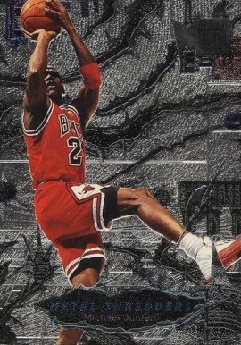1996 Metal Michael Jordan #241 Basketball Card