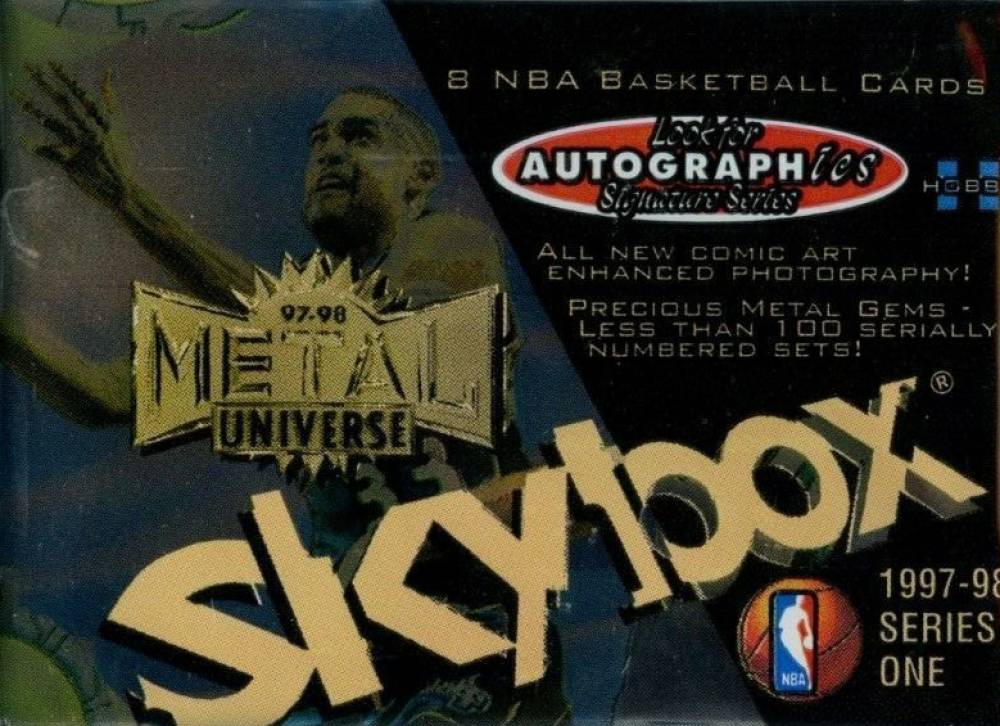 1997 Metal Universe Precious Metal Gems Foil Pack #FP Basketball Card