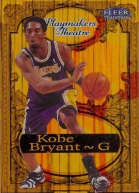 1998 Fleer Tradition Playmaker Theater Kobe Bryant #3 Basketball Card