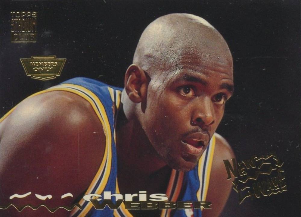1993 Stadium Club  Chris Webber #268 Basketball Card