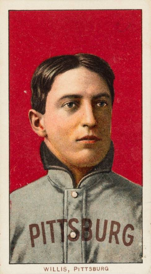 1909 White Borders Piedmont 350  Willis, Pittsburg #513 Baseball Card