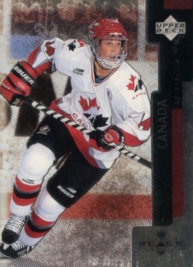 1997 Upper Deck Black Diamond Vincent Lecavalier #150 Hockey Card