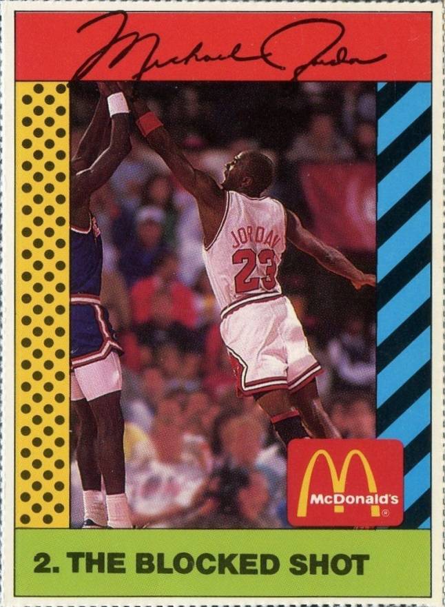 aborre Frigøre fremtid 1990 McDonald's Michael Jordan Basketball Card Set - VCP Price Guide