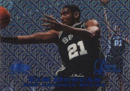 1997 Flair Showcase Legacy Collection Tim Duncan #5 Basketball Card