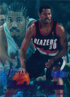1997 Flair Showcase Legacy Collection Rasheed Wallace #80 Basketball Card