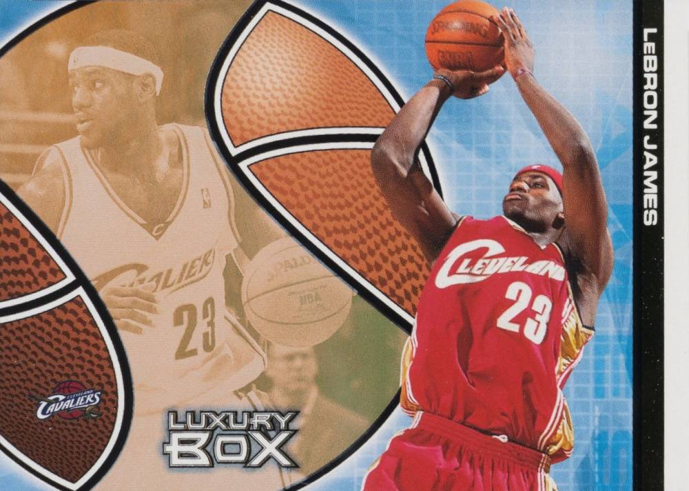 2004 Topps Luxury Box LeBron James #23 Basketball Card