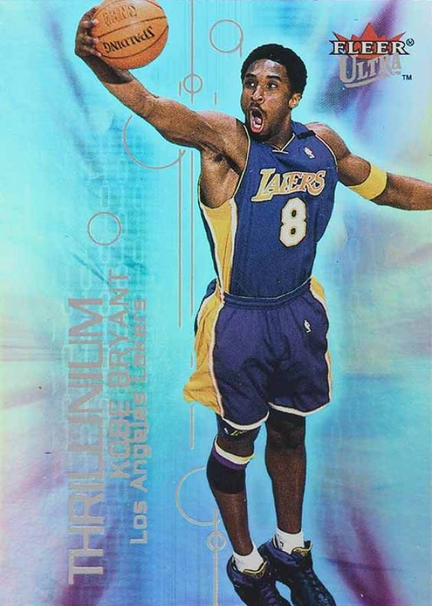 2000 Ultra Thrillinium Kobe Bryant #2 Basketball Card