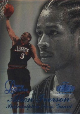 1997 Flair Showcase Legacy Collection Allen Iverson #3 Basketball Card