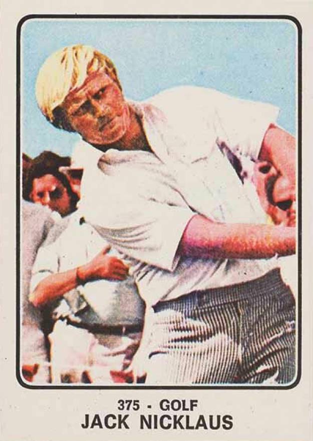 1973 Panini Campioni Dello Sport Jack Nicklaus #375 Other Sports Card
