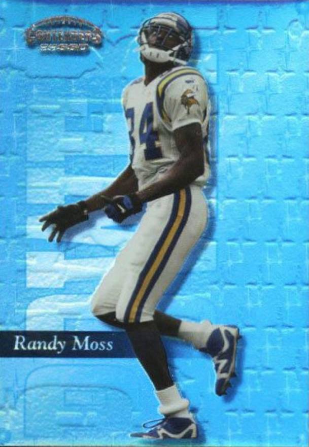 1999 Playoff Contenders Randy Moss #1 Football Card