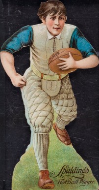 1896 A.G. Spalding & Bros. Football player # Baseball Card