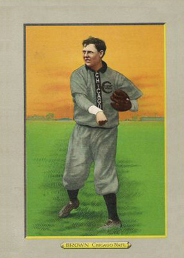 1911 Turkey Reds BROWN Chicago Nat'L #1 Baseball Card