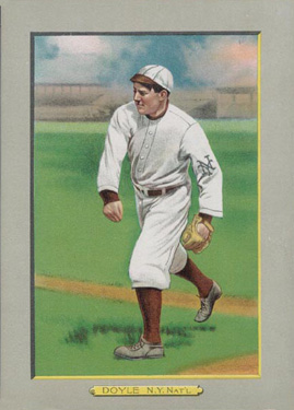 1911 Turkey Reds DOYLE, N.Y. Nat'L #13 Baseball Card