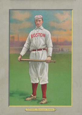 1911 Turkey Reds STAHL, Boston Amer. #38 Baseball Card