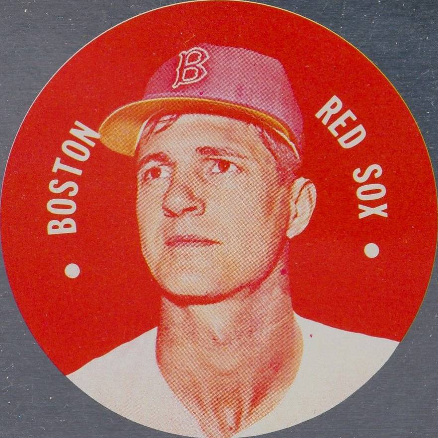 1968 Topps Discs Carl Yastrzemski # Baseball Card