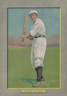 1911 Turkey Reds CRIGER, N.Y. Amer. #89 Baseball Card