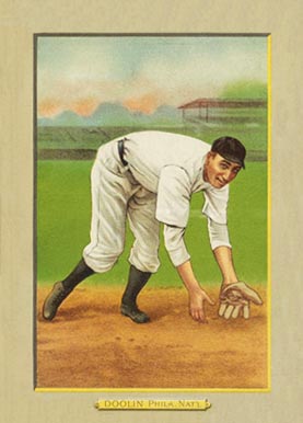 1911 Turkey Reds DOOLIN, Phila. Nat'L #90A Baseball Card