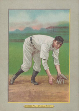 1911 Turkey Reds DOOLAN, Phila. Nat'L #90B Baseball Card