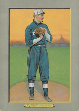 1911 Turkey Reds JOHNSON, Washington #99 Baseball Card